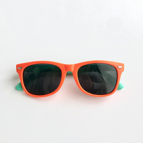 Flexible hipster kids toddler unisex sunglasses